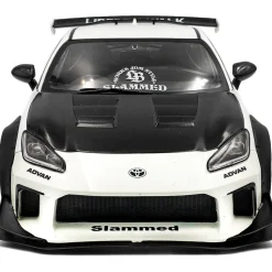 2024 Toyota GR 86 LBWK Body Kit - Pearl White 1:18 Scale Diecast Model Car by Solido
