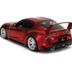 Toyota GR Supra W6 - Pink Slips Candy Red 1:18 Scale Diecast Model Car by Pink Slips
