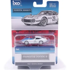 1967 Toyota 2000GT - White MF10-10001 1:64 Scale Diecast Model Car by IXO Models