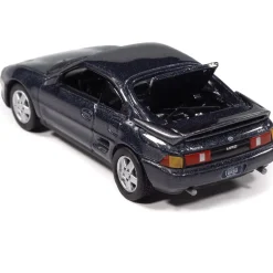 1991 Toyota MR2 - Bluish Gray Argentum Poly 1:64 Scale Diecast Model Car by Johnny Lightning