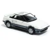 1985 Toyota MR2 MK1 - White/ Silver 1:64 Scale Diecast Model Car by Paragon Models