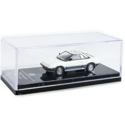 1985 Toyota MR2 MK1 - White/ Silver 1:64 Scale Diecast Model Car by Paragon Models