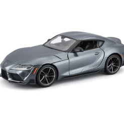 2022 Toyota Supra GR - Gray 1:24 Scale Diecast Model Car by Maisto