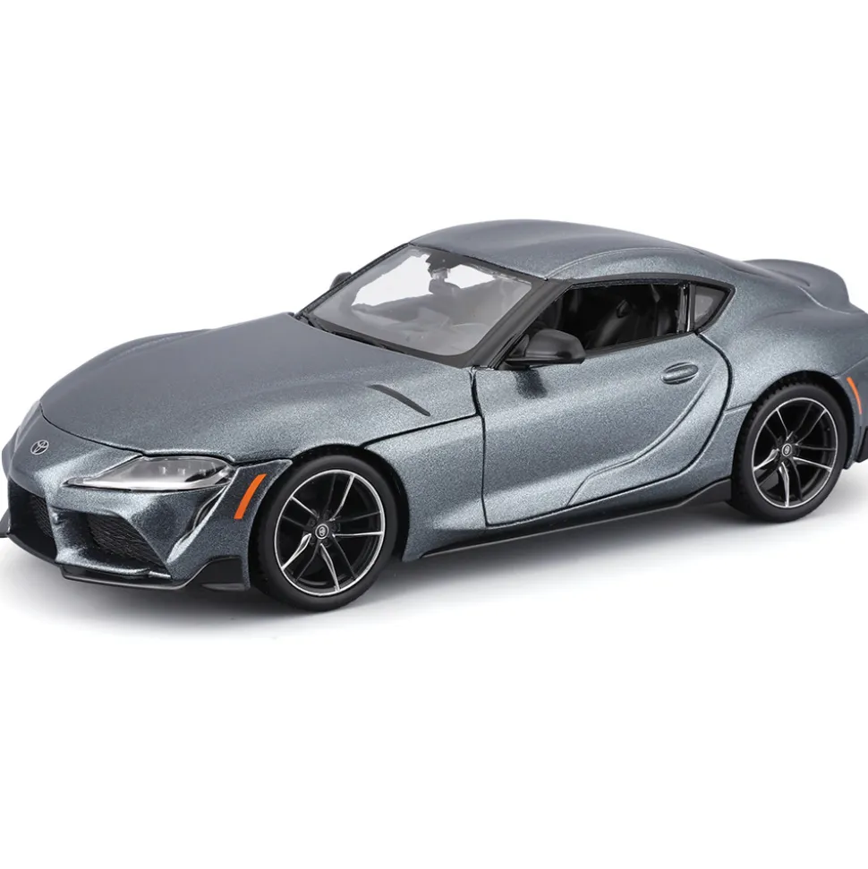2022 Toyota Supra GR - Gray 1:24 Scale Diecast Model Car by Maisto