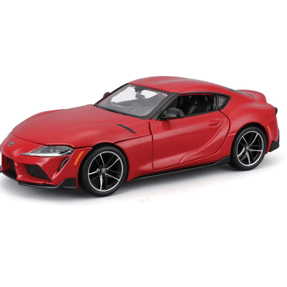 2022 Toyota Supra GR - Red 1:24 Scale Diecast Model Car by Maisto