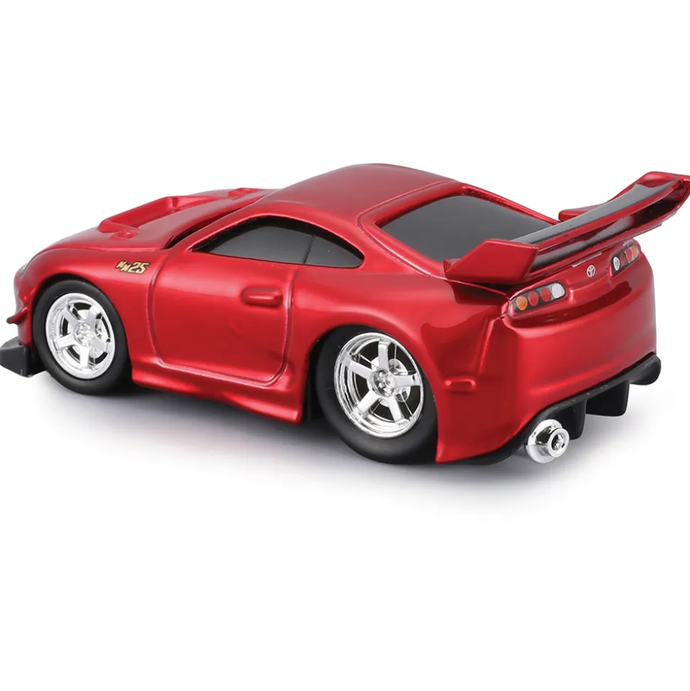 1995 Toyota Supra MK4 - Gray- Muscle Machines 25th 1:64 Scale by Muscle Machines