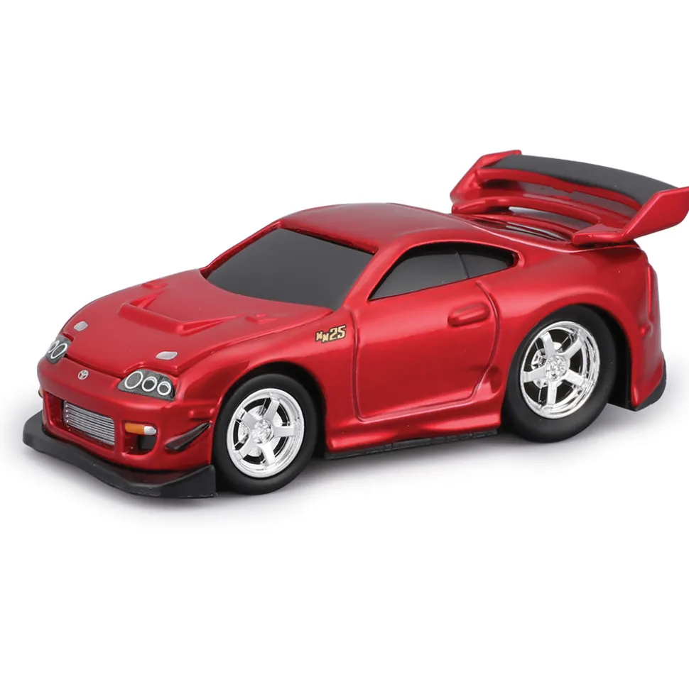 1995 Toyota Supra MK4 - Red - Muscle Machines 25th 1:64 Scale by Muscle Machines