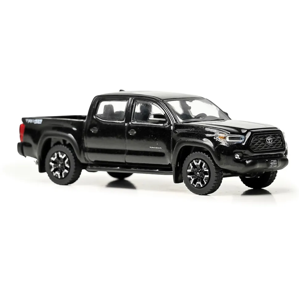 2022 Toyota Tacoma - Midnight Black Metallic 1:64 Scale Diecast Model Truck by IXO Models