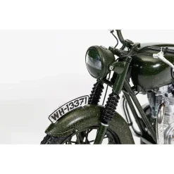 TRIUMPH TR6 TROPHY - Weathered - The Great Escape 1:12 Scale Diecast Model Motorcycle by Corgi