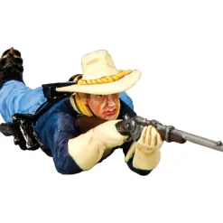 Trooper Lying Prone Firing Carbine 1/30 Figure K&C (TRW204) 1:30 scale Metal by King and Country