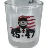 Trump whiskey glass RUFFIN (113845) by Ruffin Flag Company