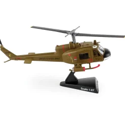 UH-1C Huey Gunship 1St Cavalry U.S. Army 1:87 Scale Diecast Model by Postage Stamp