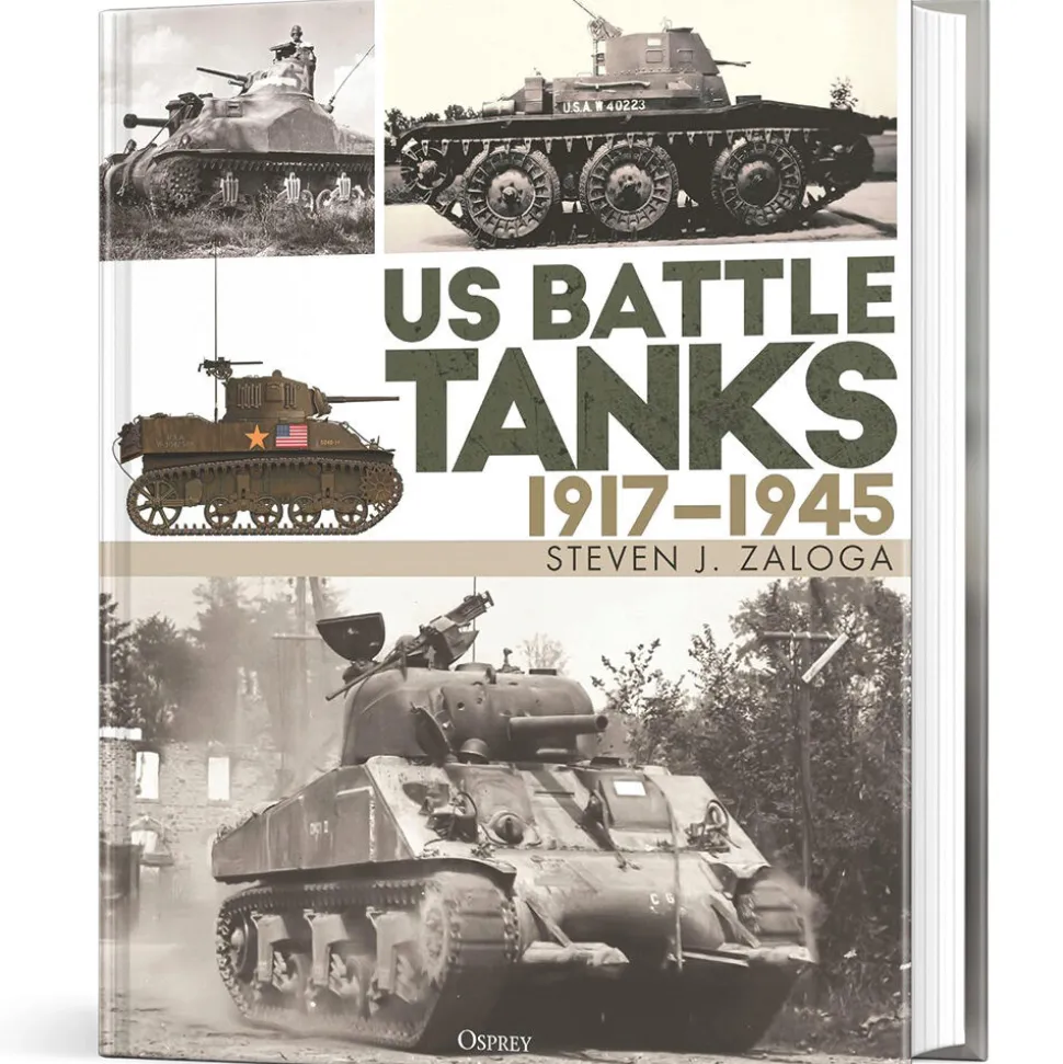 U.S. Battle Tanks 1917-1945 Osprey (9781472858825) Hardcover by Osprey Publishing