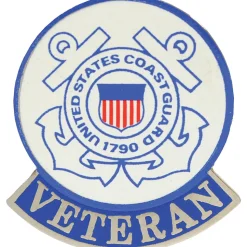 USCG LOGO VETERAN PIN USCG LOGO VETERAN PIN (P12560) by Eagle Emblems