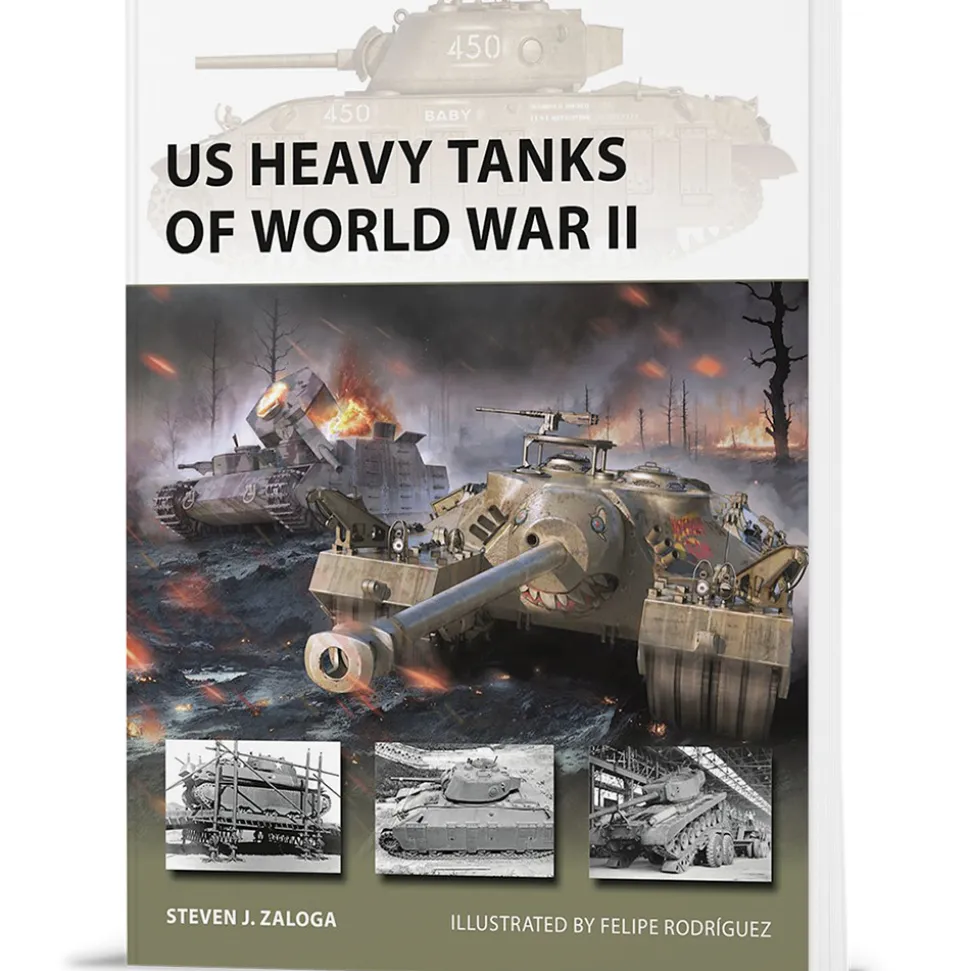 US Heavy Tanks of World War II Osprey New Vanguard (9781472870841) Softcover by Osprey Publishing