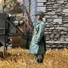 U.S. Infantry in Raincoat Standing with M1 1/30 Figure William Britain (25237) 1:30 Scale Metal by William Britain