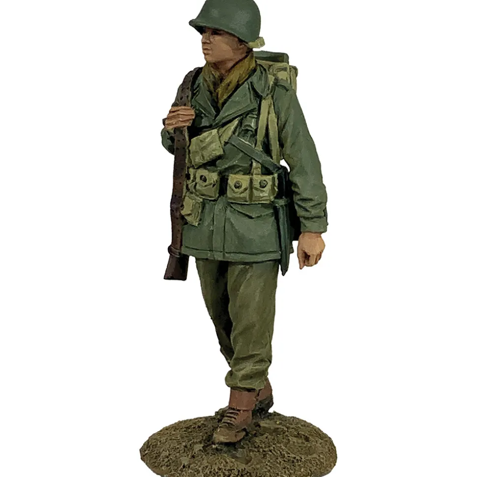 U.S. Infantryman, 442nd Infantry 1/30 Figure - 1943-45 William Britain (25279) 1:30 Scale Metal by William Britain