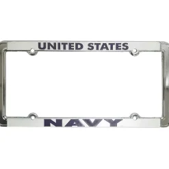 U.S. Navy Metal License Plate Frame MF1038NAV Metal by Ramson's Imports, Inc