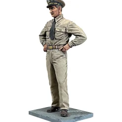 U.S.N. Commander Lyndon Baines Johnson 1/30 Figure - 1942-45 William Britain (10168) 1:30 Scale Metal by William Britain
