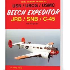 USN/USCG/USMC Beech Expeditor JRB/SNB/C-45 GINTER BOOKS (9798989950911) Softcover by Ginter Books