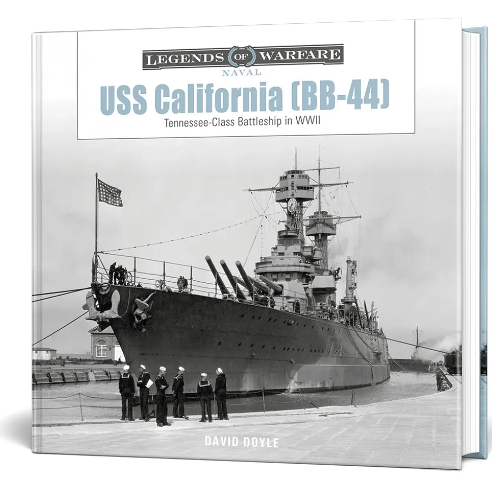 USS California (BB-44) SCHIFFER LEGENDS OF WARFARE (9780764370854) Hardcover by Schiffer Publishing