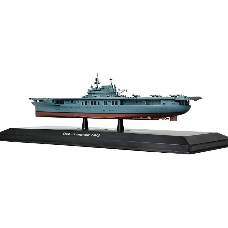 USS Enterprise 1/1100 Die Cast Model 1:1100 scale Metal by Diecast of Defense