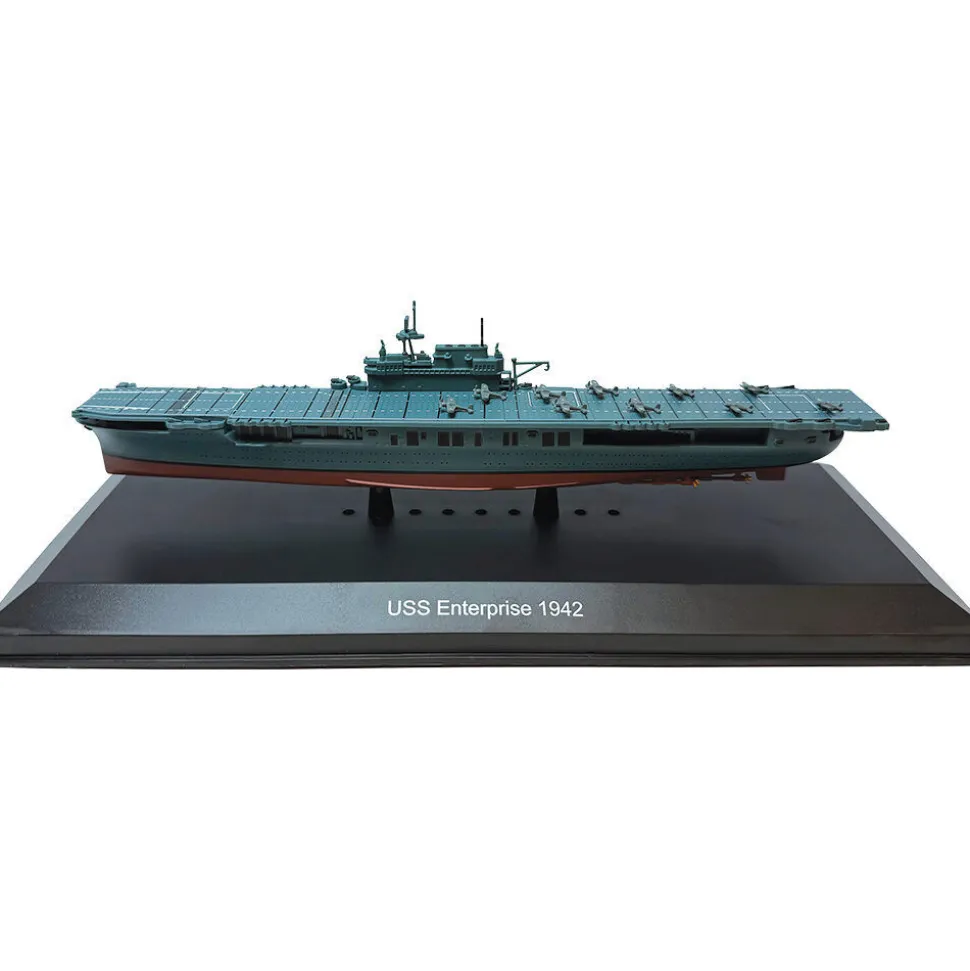 USS Enterprise 1/1100 Die Cast Model 1:1100 scale Metal by Diecast of Defense