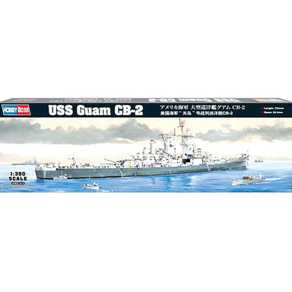USS Guam CB-2 1/350 Kit by HobbyBoss