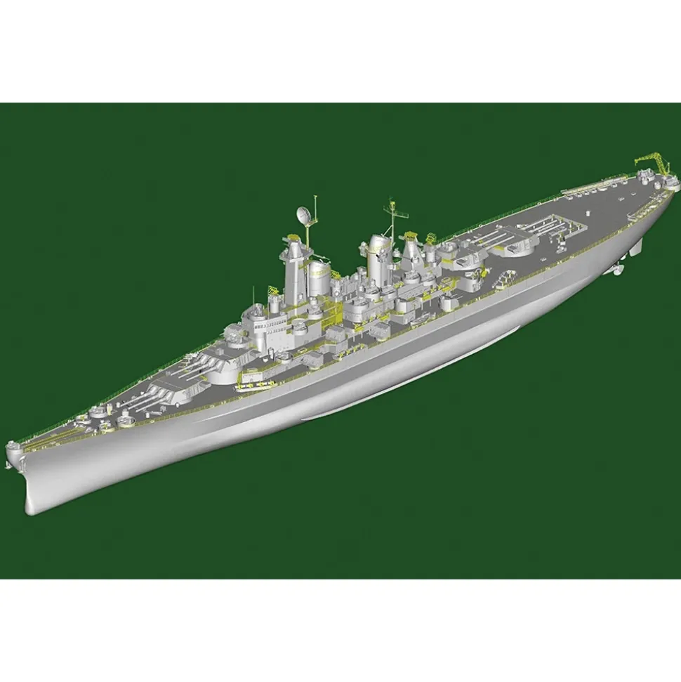 USS Ohio BB-68 1/350 Kit Trumpeter (705373) 1:350 scale Plastic by Trumpeter