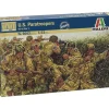 U.S. WWII Paratroopers 1/72 Figures Italeri (6063) 1:72 Scale Plastic by Italeri
