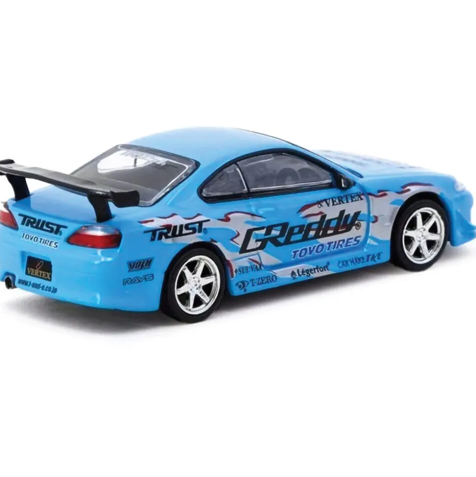 Vertex Nissan Silvia (S15) GReddy Special Limited Edition 1:64 Scale Diecast Model Car by Tarmac Works