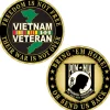 Vietnam Veteran Challenge Coin CH0326 (CK019) Metal Alloy by Eagle Emblems