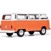 1974 Volkswagen Bus - Brilliant Orange 1:24 Scale Diecast Model Truck by IXO Models