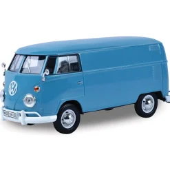 Volkswagen Type 2 ( T1 ) - Delivery Van-Dove Blue 1:24 Scale Diecast Model Truck by Motormax