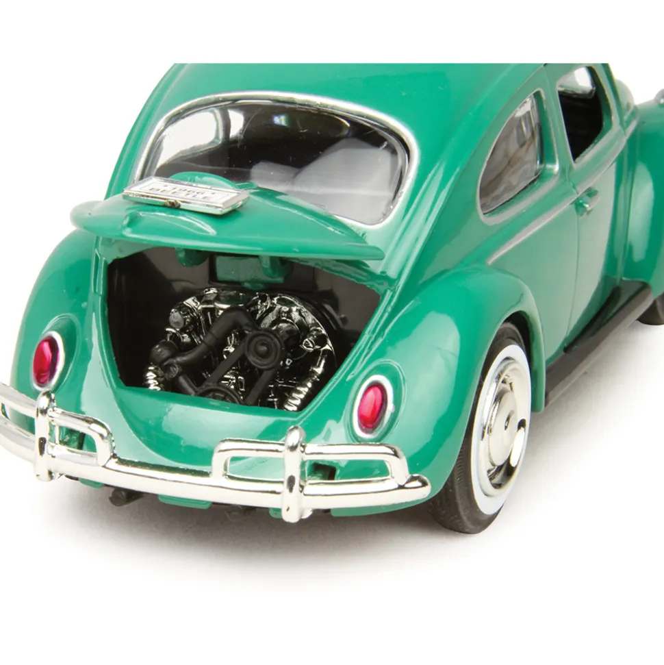 1966 VW Beetle - green 1:24 Scale Diecast Model by Motormax