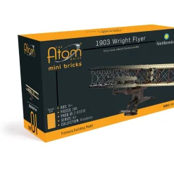 1903 Wright Flyer Building Block Model - 288 Pieces Building Brick Set by Atom Brick Company