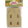 WWII Bombed Farm House Tan BMC (49996) 1:32 Scale Plastic by BMC Toys